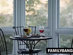 i'm showing my gorgeous milf lesbian temple to my ex husbands sister, penny barber and romy rain, it's so erotic and relaxing in the garage