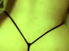 Bbw Latina Milf Cupcake in Sexy Thong Teases with Curves