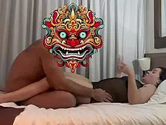 The teacher gives a pussy lesson to her fifth grade friend