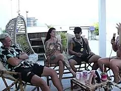 compilados do casal kobra no bora cast com bruna carlos e matheus caetano - parte 1 watch on sheer red