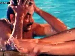 Is This Unmarried Hot Couple Enjoying The Swim Pool