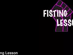 Adeline Lafouine's Fisting Lesson