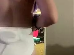 playing with mommy jenn's big cock