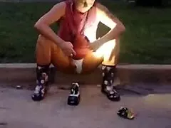 Mandeezy4u2 showcases her big natural tits and clit in update 7