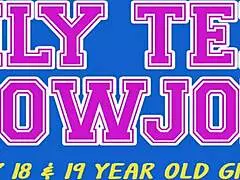 i let the beautiful babe taste my hard boner