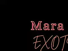 horny bbw ebony milf masturbating in lagos traffic - mara exotic