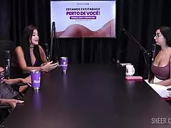 Compilados Da Renatinha Melo Cast With Tifany Rocha And Didy Reis - Parte 5 On Sheer Red