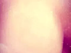 The blue satin fabric is the highlight of this asian solo webcam video from japan