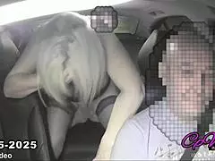 Cuckold Driving? Wife Fucks In Backseat!