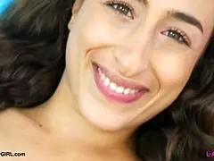 Wow, Mesmerizing Brunette Beauty Shows Her Sexy Body In Casting Interview!