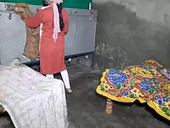 Hey, stepbrother is fucking his beautiful stepsister in Hindi.