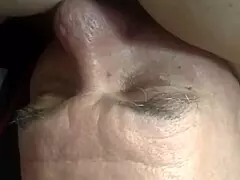 Amateur senior couple 69 pussy licking and cock sucking