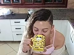 My stepfather loves to surprise me!