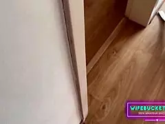 i caught my step-sister fuckin her hubby in parents bedroom