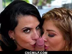 Stepson's freeuse therapy means eating pussy and fucking mom's friend! 💦 Cncmilf