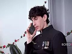 Military man gets close to stepmother