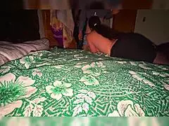 Divorced milf has homemade sex after drinks with young guy thinking light is lamp