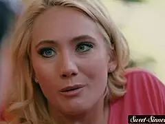 cocksucking milf and teen drilled hard in taboo fantasy roleplay