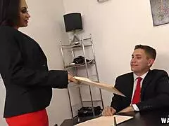 Milf Boss Claudia Enjoys Raunchy Office Fuck