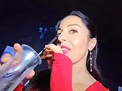 onlymaya and friends meet at the club