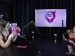 Compilados da luciana picchi no bora cast com bruna carlos e matheus caetano - parte 2 watch on sheer red