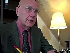 Teen Seduces Old Man Hugo