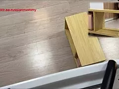 Mommy Is Stuck in the Bedroom. Now It's Your Turn to Help Her with a Close-Up Creampie.