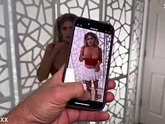 Stepmom TabithaXXX Enlists Stepson JordanRocksXXX for Porn Filming Roleplay