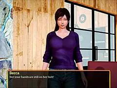 in my new family series, episode 362 features a milf with big tits and a teen brunette redhead