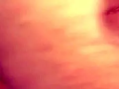 Judy Star njuter sperma i strumpbyxor och lingeri