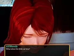 in my new family series, episode 362 features a milf with big tits and a teen brunette redhead