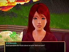 in my new family series, episode 362 features a milf with big tits and a teen brunette redhead