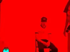 Scruffy guy invites you to exclusive catwalk for sexy lingerie dance 😏