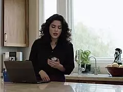 hung it called by big ass latina milf to get her laptop fixed