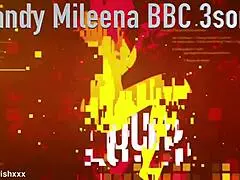 H-town bbc threesome of masked milf mandy mileena