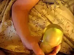 that milf is jerking me off with a stroker