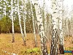 Young Man Desires Mature Woman In Outdoor Couple Sex