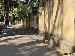 She turned 18 and called her friend to take her virginity in the woods