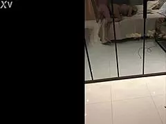 Big-assed wife cumming on cuckold's cock in hotel