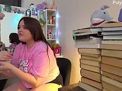 russian actress shoots solo backstage video with toys and dirty talk