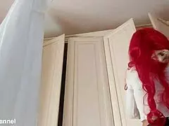 Lift Mini Skirt Expose Ass!