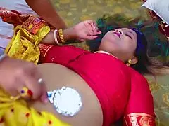 Tharki dhobi baba fucks bhabhiji on birth pretext and creampies her.