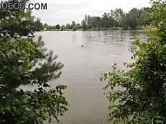 Watch this milf brunette's dirty vacation sex tapes? Camping with her mother-in-law!