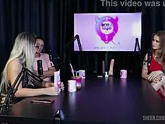 Tati Weg Bora Cast compilation with Bruna Carlos sheer red