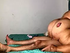 Madrastra Pervertida Engages In Intense Anal And Oral With Monster Cock In Bedroom