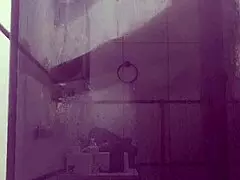 Stepmom bathroom sex: big tits, huge ass, monster cock action