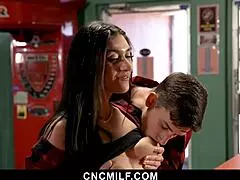 hot teen and milf bowling freeuse session