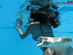 Angelica Heart's big breasts shine outdoors