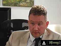 Mommys boy - pervert therapist caught in awkward moment while listening to client cory chase