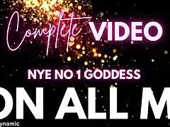 Jessica Dynamic's NYE goddess preview.